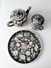 vintage Chinese black tea set