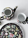 vintage Chinese black tea set