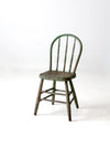 antique farmhouse bow back Windsor chair