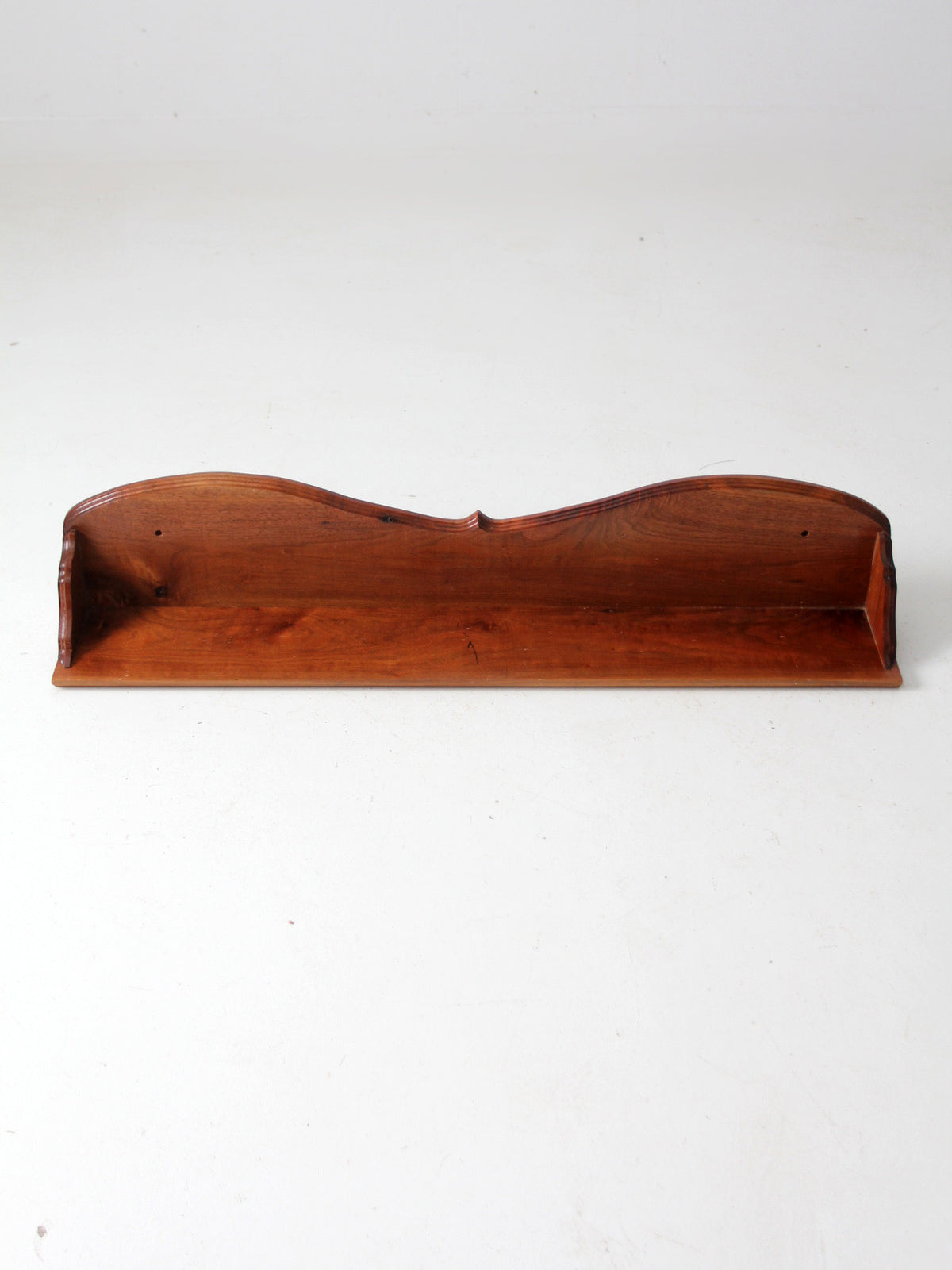 antique wooden mantel shelf