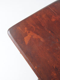 antique Victorian occasional table