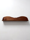 antique wooden mantel shelf