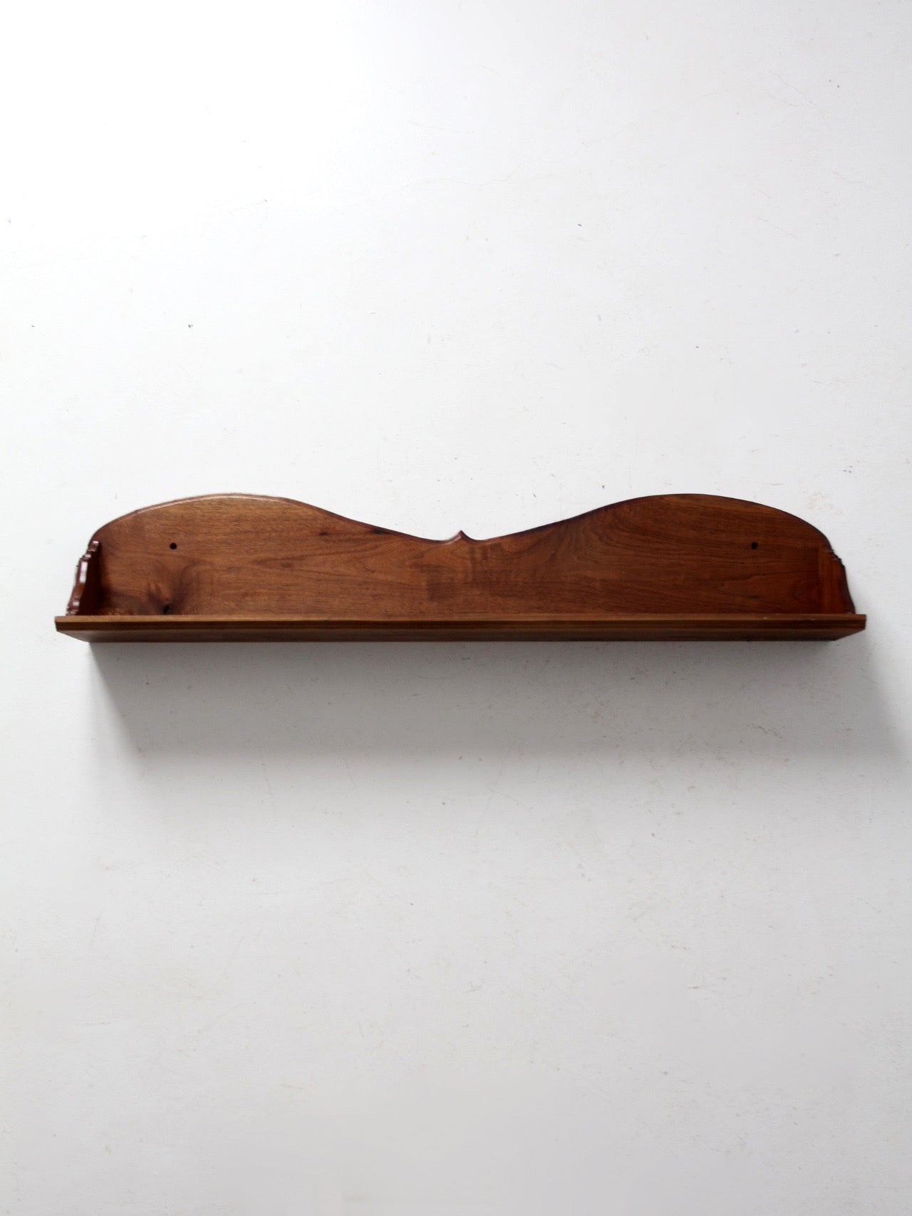 antique wooden mantel shelf