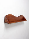 antique wooden mantel shelf