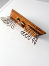 vintage mallard duck tie rack