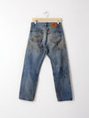 vintage Levi's 501s painter's denim jeans, 31 x 29