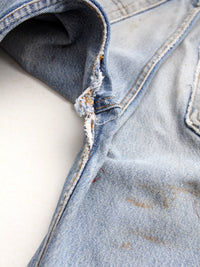 vintage Levi's 501s painter's denim jeans, 31 x 29