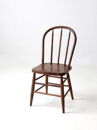 antique spindle back chair