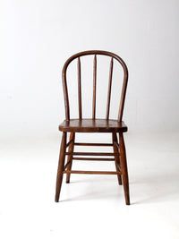 antique spindle back chair