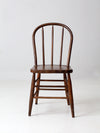 antique spindle back chair