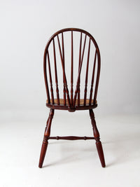 antique rush seat Windsor chair