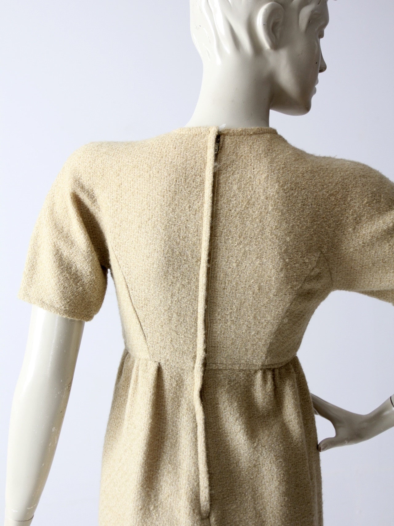 vintage 60s wool dress