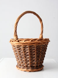 vintage wicker basket