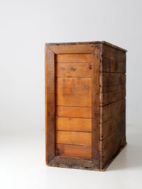 antique primitive cupboard