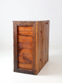 antique primitive cupboard