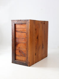 antique primitive cupboard