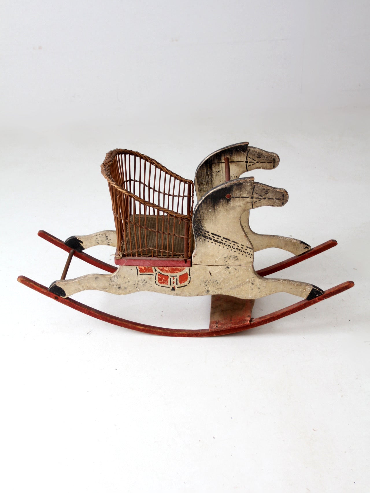 Wooden rocking horse chair clearance