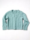 vintage cable knit sweater