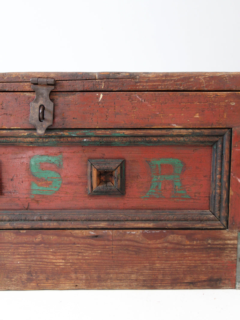 antique carpenters chest