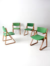 Stow Davis "Triangle" chairs set of 4