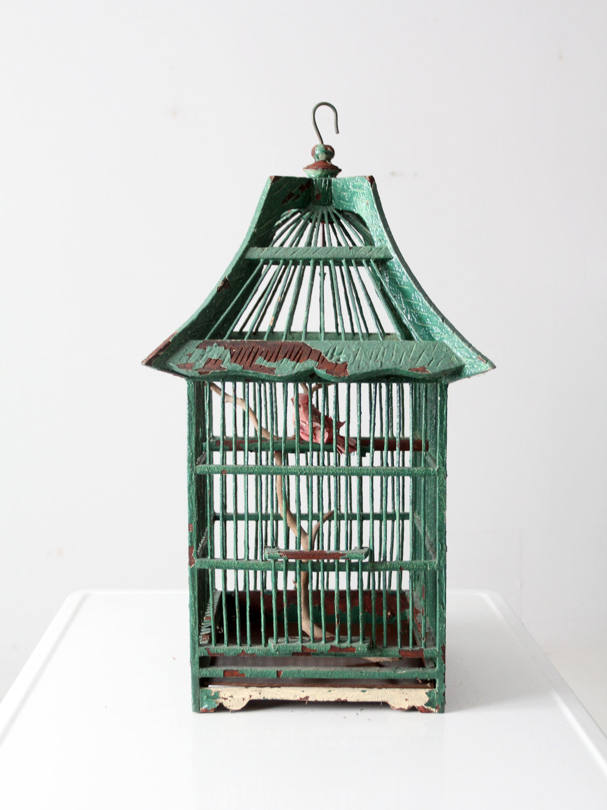 antique bird cage