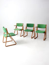 Stow Davis "Triangle" chairs set of 4