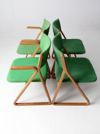 Stow Davis "Triangle" chairs set of 4