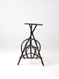 antique Adirondack twig table