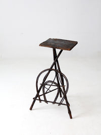 antique Adirondack twig table