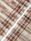 vintage plaid accent rugs pair