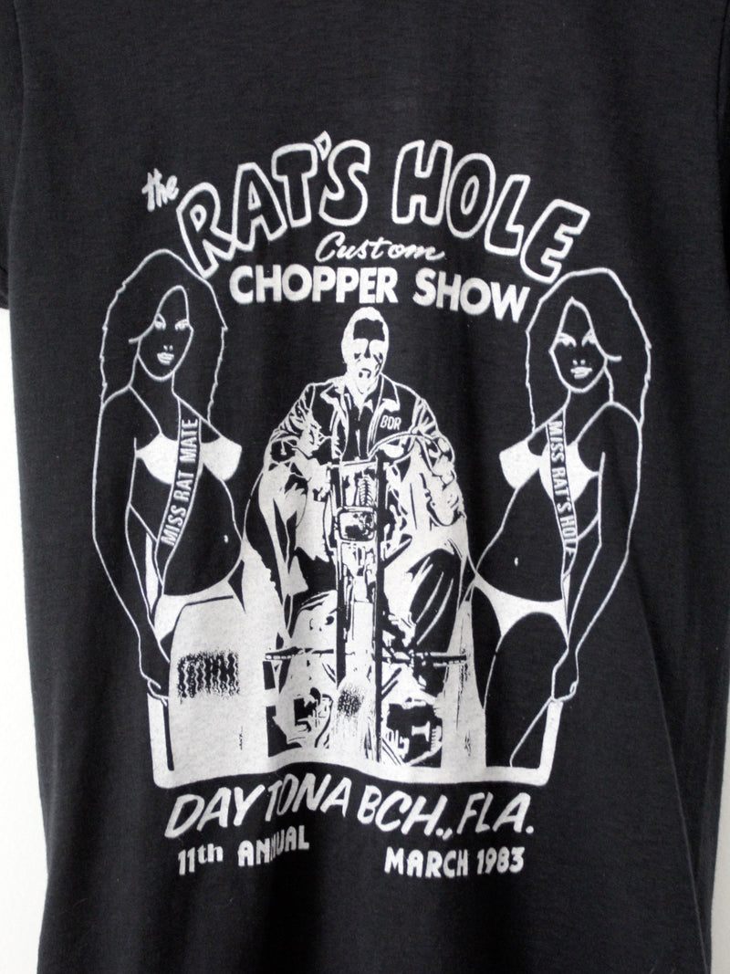 vintage Rat's Hole Daytona Beach Bike Week t-shirt