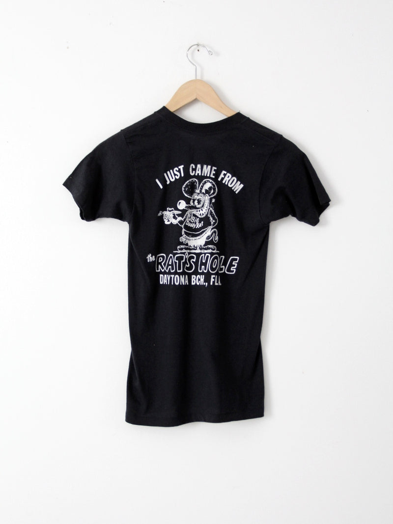 vintage Rat's Hole Daytona Beach Bike Week t-shirt