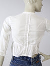 antique Edwardian top with embroidery