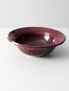 vintage large studio pottery bowl