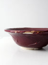 vintage large studio pottery bowl