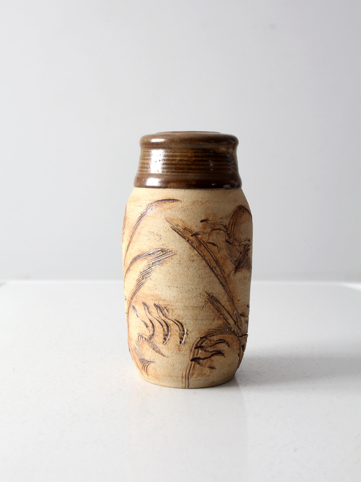 vintage Rinquist studio pottery vase