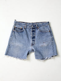 vintage Levis denim cutoffs, W 32