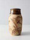 vintage Rinquist studio pottery vase
