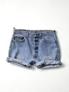 vintage Levis denim cutoffs, W 32