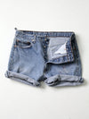 vintage Levis denim cutoffs, W 32