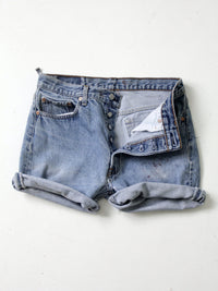 vintage Levis denim cutoffs, W 32