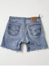 vintage Levis denim cutoffs, W 32