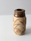 vintage Rinquist studio pottery vase