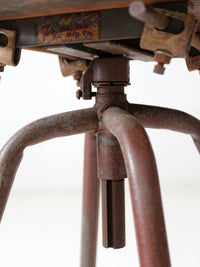 antique telephone operator chair