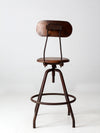antique telephone operator chair