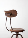 antique telephone operator chair