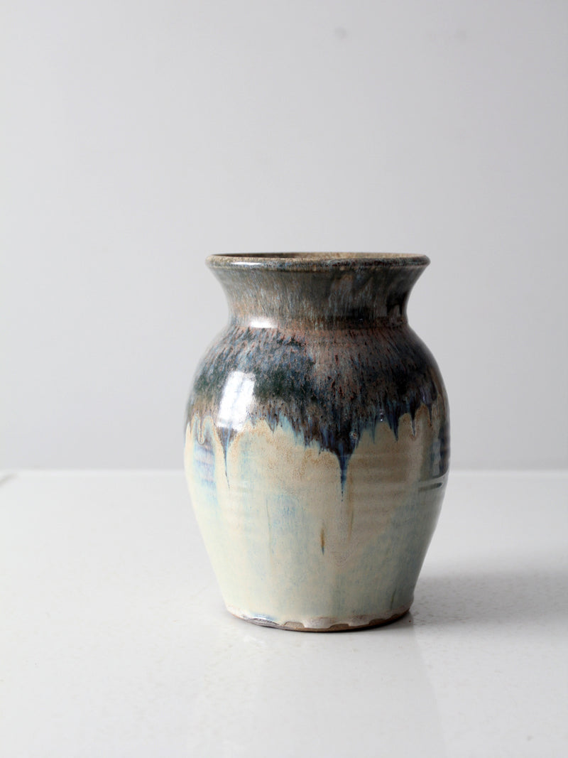 vintage studio pottery vase