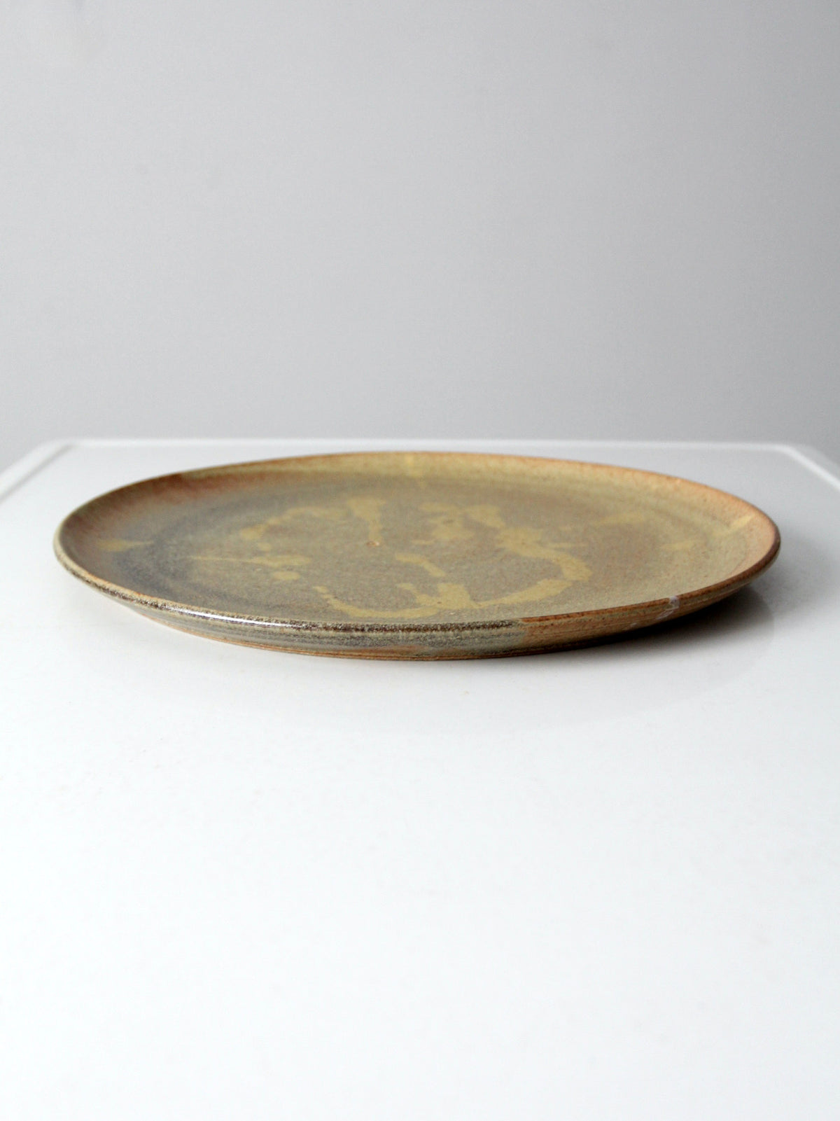 vintage studio pottery plate