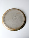 vintage studio pottery plate