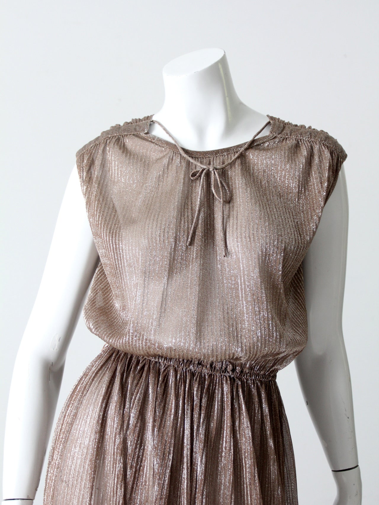 Vintage 70s Metallic Dress Vintage 70s Metallic Dress